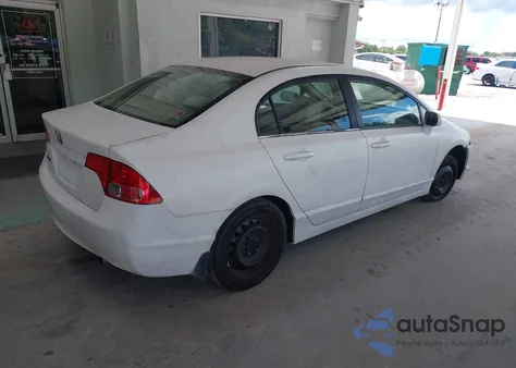2006 Honda Civic Lx из США, поврежденный, VIN 1HGFA165X6L055192